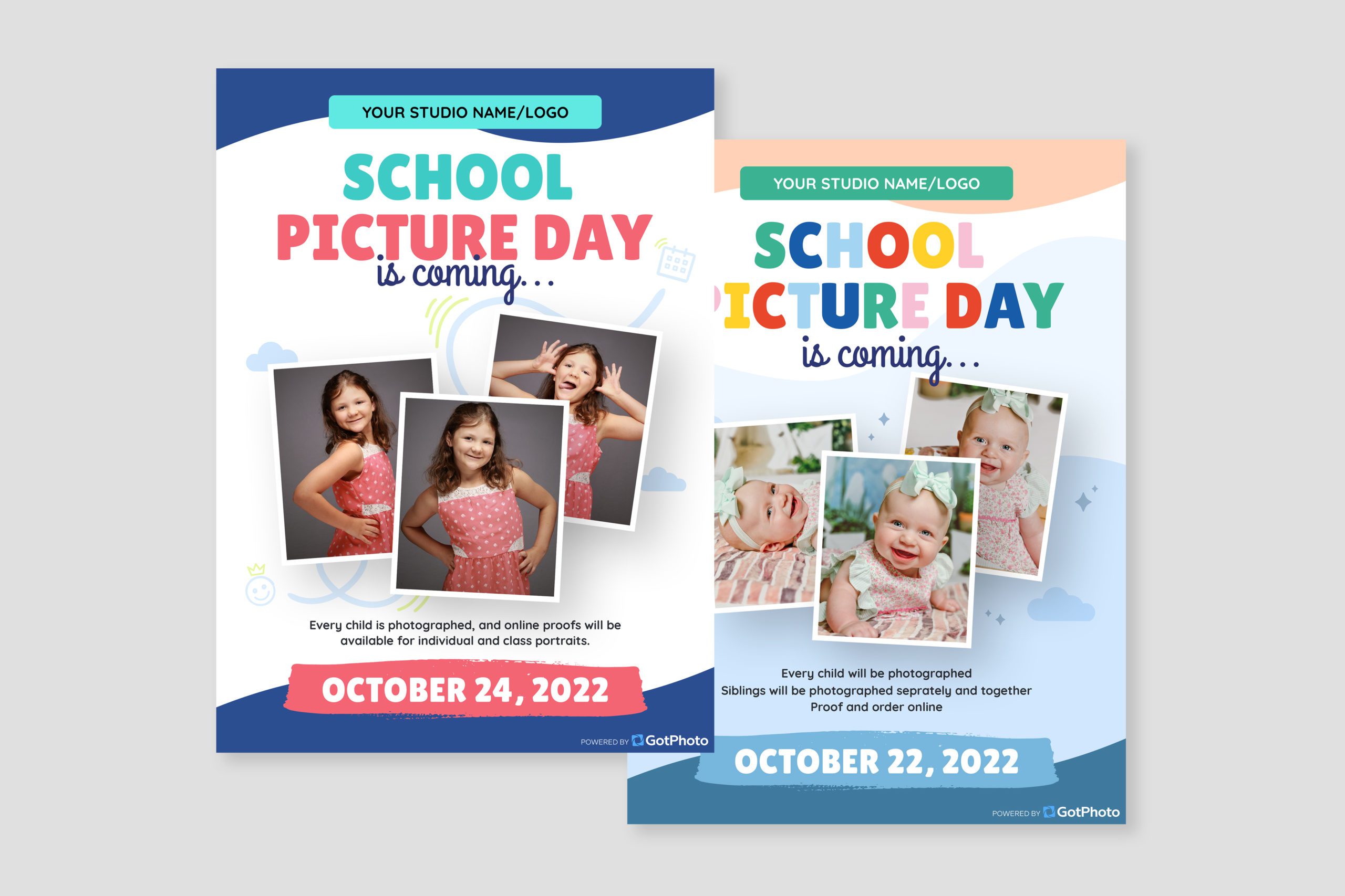Free Picture Day Flyer Templates for School Photographers GotPhoto