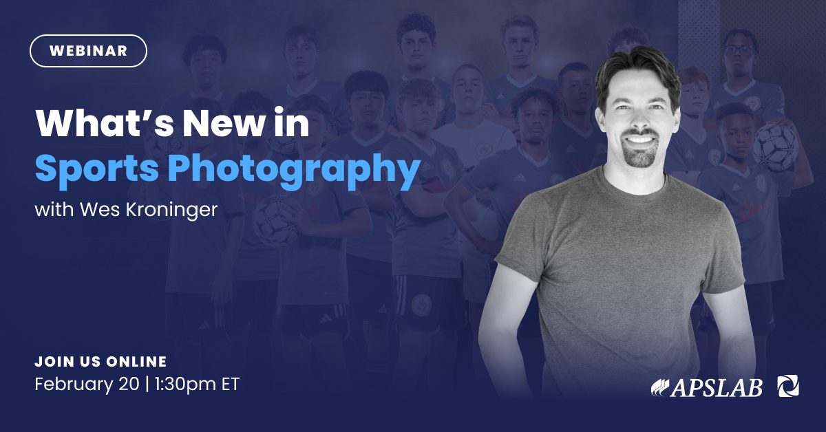 What's New in Sports Photography webinar with Wes Kroninger and APS